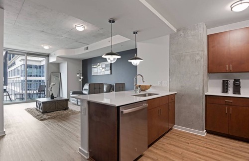 Midtown Apartment | Chic Midtown High-rise With Great Views