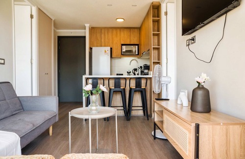 Santiago Apartment | Chic Retreat perfect for five Guests