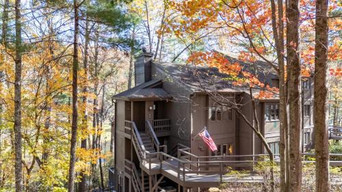 Big Canoe House | Chicadees Lake Lookout - A wood-burning fireplace, beautiful lake views, king and queen bedrooms, deck dining, and easy access t