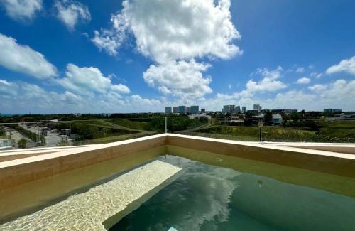 Downtown Cancun Apartment | Chichén 27 Departamentos nuevos con piscina cerca de Ferry a Isla Mujeres