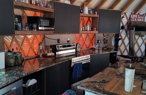 Shelton House | Chillaxation. Unwind with nature in this amazing yurt. Pet friendly!