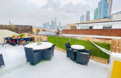 Spitalfields Apartment | Cité 4beds roof terrace penthouse
