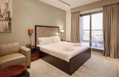 Jumeira 3 Apartment | City View Modern Studio - Elite Residence Downtown
