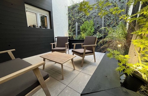 Cernay Apartment | CK Suite & Spa Appartement de Luxe Avec Jacuzzi et Terrasse Paysagée à Reims