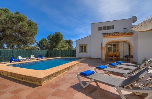 Cap de la Nau House | Classic and nice holiday home with private pool in Javea, Costa Blanca, Spain for 2 persons