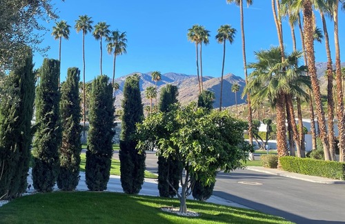 Canyon Corridor Condo | Classic mid-century condo with mountain views
