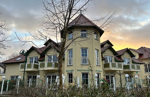 Karlshagen House | Classic south-facing double room with balcony ODB - Hotel Ostseeblick