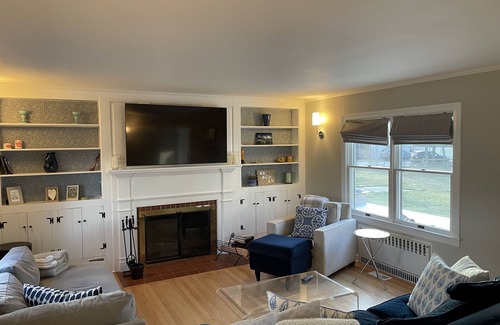 Town of Southold Town House | Coastal Getaway, water views, walk to beach
