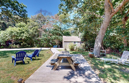 West Hyannisport House | Coastal home with screened porch, W/D, & amazing location