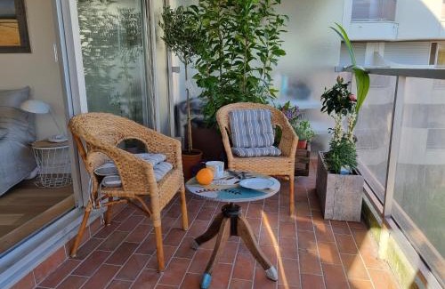 Arcachon Apartment | Coin de paradis romantique Vue mer Plage 10m