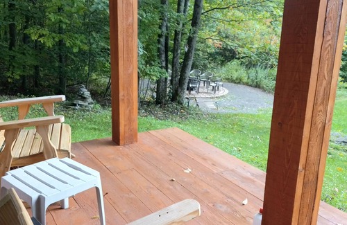 Otego Cabin | Come for the beautiful fresh air and scenery, fall colors are fabulous