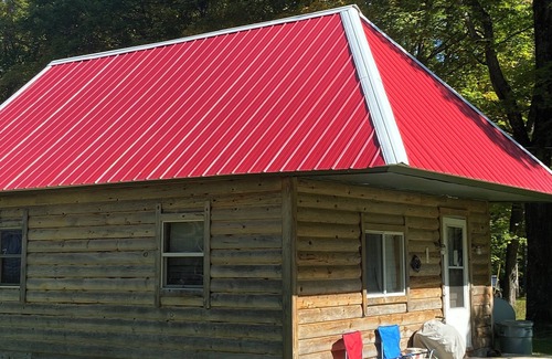 Manistique Cabin | Come relax at the cabin on Indian lake. The outdoors awaits you and your pets.