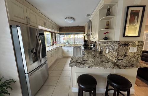 Town N County Park House | Comfortable home in Tampa with Saltwater Pool