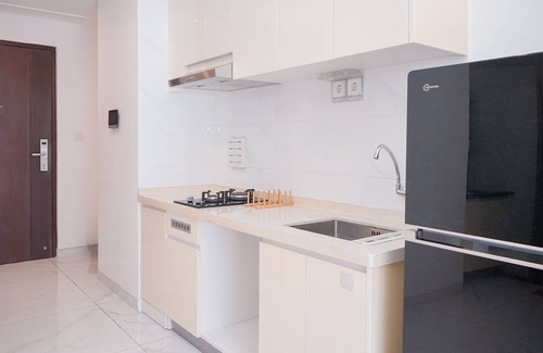Bumi Serpong Damai Apartment | Comfy And Minimalist 2Br Apartment Sky House Bsd