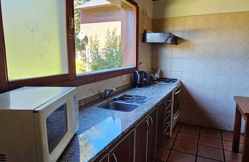 Dina Huapi Cabin | COMPLEJO RAICES PATAGONICAS CABAÑA CLASICA