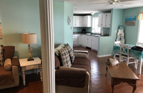 Ocean Park Condo | Condo with beach views just steps from the sand!