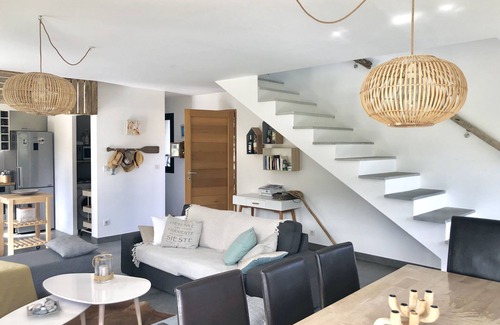 Pietracorbara Villa | Contemporary villa with exceptional view of the maquis between sea and mountains