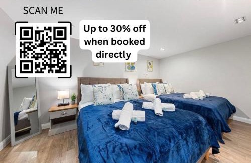Shaftesbury Apartment | Contractor & Family Friendly, Central London Access, Mini Bar, AC