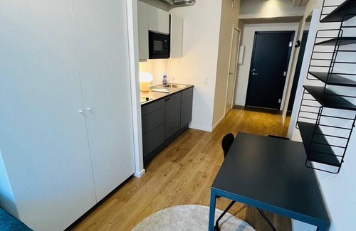 København NV Apartment | Copenhagen Studio Double Bed and Kitchen 3