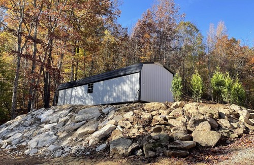 Winona RV Rental | Copperhead Cabin #1 with trail access ! Pet Friendly