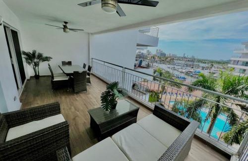 Marina Mazatlan Apartment | Costa Veleros Marina Mazatlan 5003