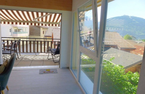 Grimisuat Apartment | Cosy apartment for 6 people with WIFI, TV and terrace