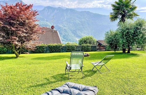 Abbadia Lariana Apartment | Cosy apartment for 4 people with A/C, WIFI, TV and patio