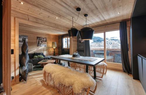 Megeve Apartment | Cosy apartment with mountain view near village