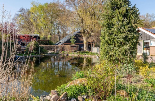 Hulshorst Ski Chalet | Cosy chalet with gas fireplace on the Veluwe