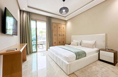 Tangier Apartment | Cosy Elegant Piscine a proximite