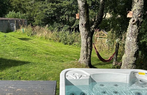 Alness Cabin | Cosy Shepherds Hut in the Scottish Highlands with hot tub (pet friendly)