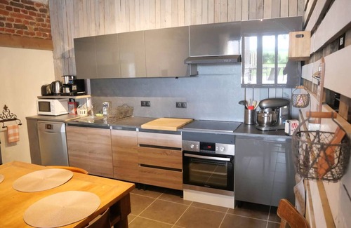 Flines-les-Mortagne Cottage | Cottage in a renovated stable with private garden, air conditioning, parking, WIFI
