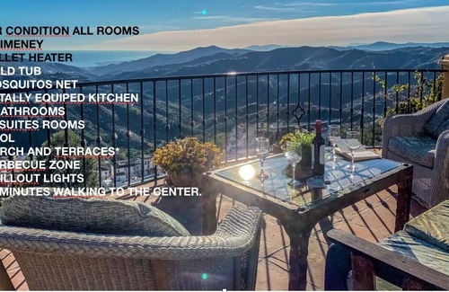 Competa Cottage | Cottage in National Park with pool, jacuzzi and stunning views