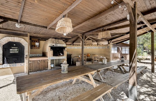 Pilar de la Horadada Villa | Country House 'Cambiardeaires Rural Piedra' with Mountain View, Wi-Fi and Air Conditioning