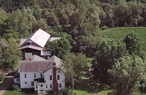 Little Valley House | Covered Deck with Tub on 200 acres; 10 min from Ellicottville/Holiday Valley