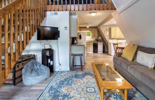 Maggie Valley Ski Chalet | Cozy A-frame Chalet in Maggie Valley - Stunning Views, Close to Skiing and More!