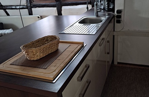 Trusen Apartment | Cozy apartment in a half-timbered house. Pet friendly