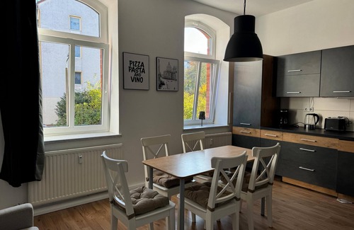 Zeitz Apartment | Cozy apartment "Maria" in Zeitz with 3 bedrooms