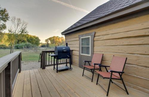 Augusta House | Cozy Augusta Cabin with Furnished Deck and Grill!