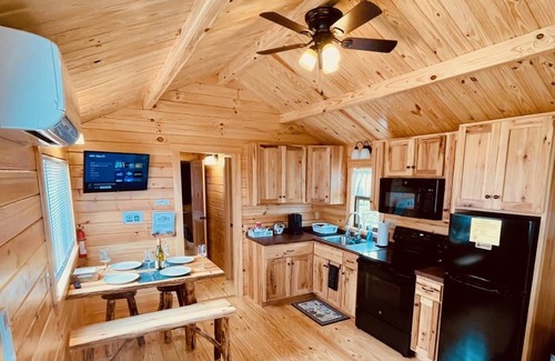 Hector Cabin | Cozy Cabin on Seneca Wine Trail, Sunsets, Fire pit 4