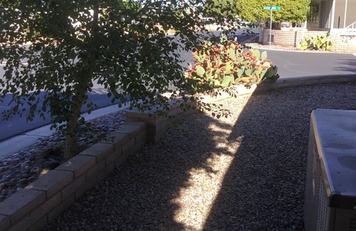 Yuma Cottage | Cozy cottage in premier active 55+ resort.