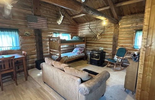 Walden Cabin | Cozy Dual Cabins Nestled Where Wyoming Meets Colorado-Pine Springs Cabins-Duplex