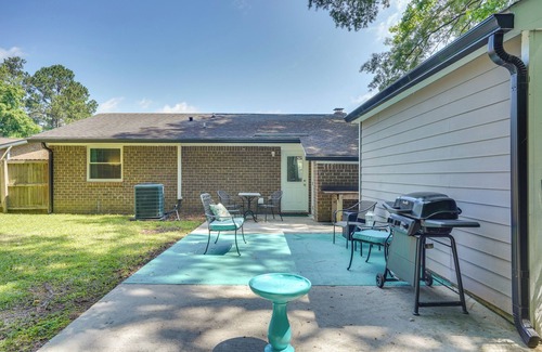 Goose Creek House | Cozy Goose Creek Escape w/Patio & Grill
