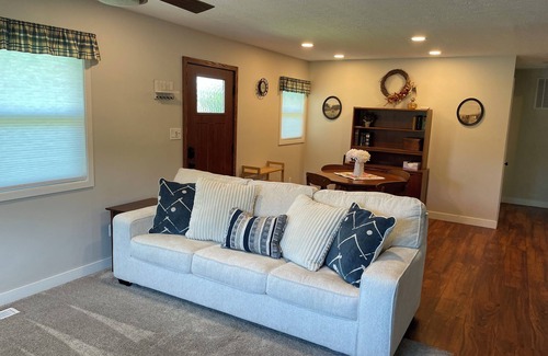 Thayer House | Cozy Home Near 231 with Open Living & Full Kitchen