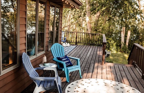 Newville House | Cozy Lake Home on Water: Large deck, Yard & Dock