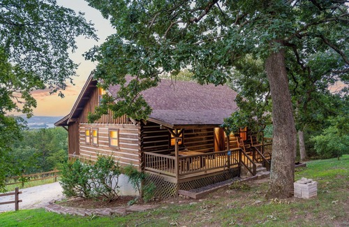 Blue Eye Cabin | Cozy Lake View Cabin. Great For The Whole Family with 26 acres to explore