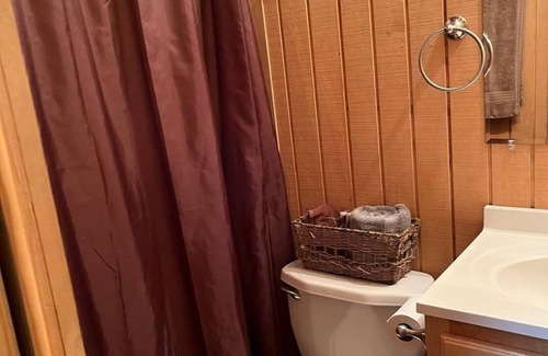 Osceola Apartment | Cozy micro cabin near Truman Lakes in the Ozarks