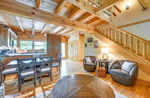 The Mountain Club House | Cozy Retreat with Deck and Sapphire Resort Access!