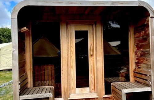 Seward RV Rental | Cozy Round Glamping Tent