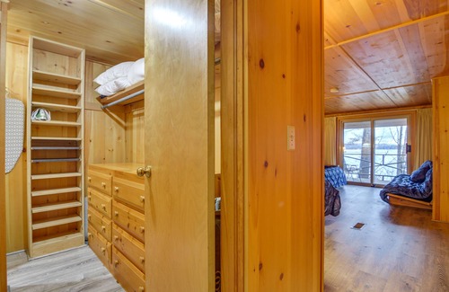 West Poland Cabin | Cozy Thompson Lake Cabin w/Boat Dock & Launch